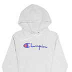 CHAMPION REVERSE WEAVE Mens Grey Pullover Hoodie S Cotton Blend Casual