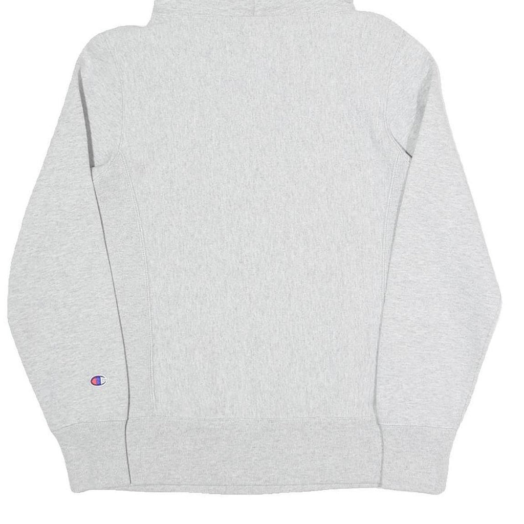 CHAMPION REVERSE WEAVE Mens Grey Pullover Hoodie S Cotton Blend Casual