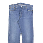 LEVI'S 501 Mens Jeans Blue Regular Straight Denim Medium W36 L27 Classic Fit