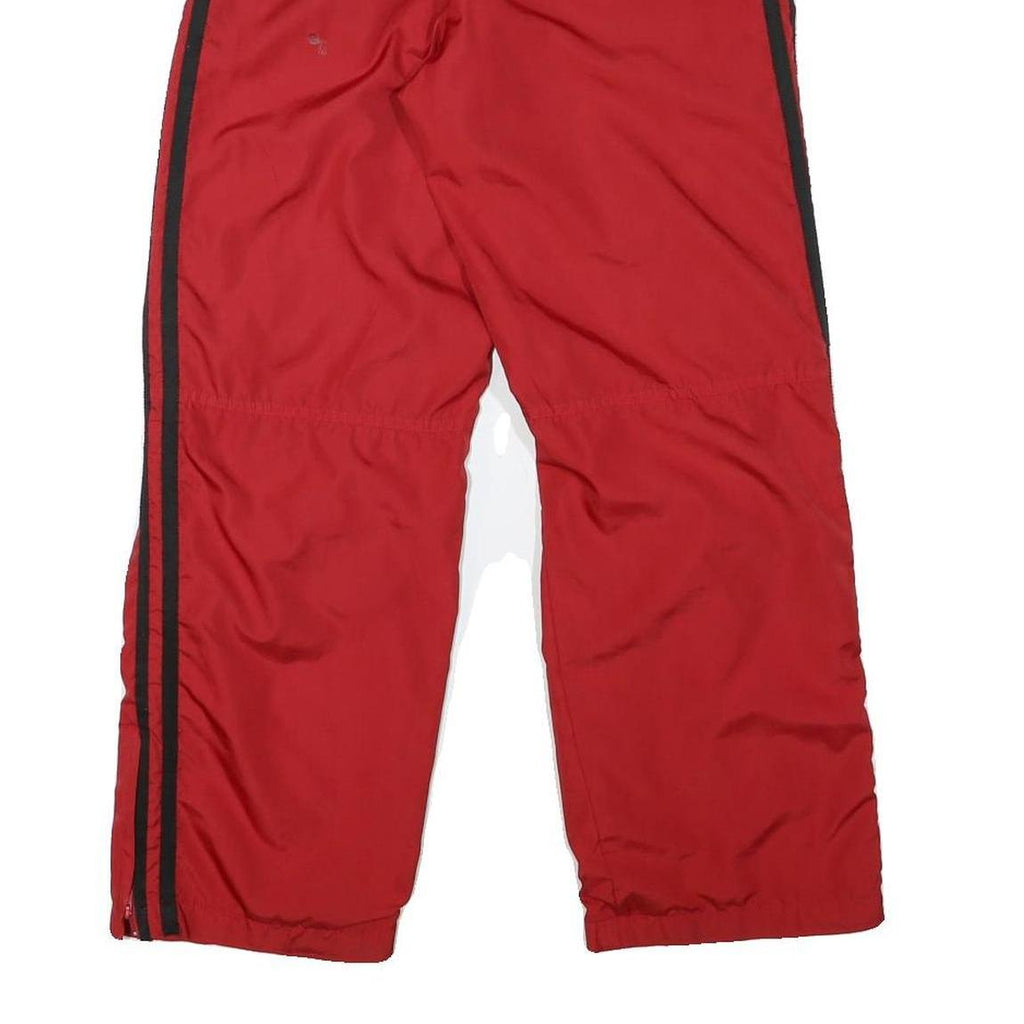 STARTER Mens Joggers Red & Black Slim Tapered S W24 L27 Sportswear Track Pants