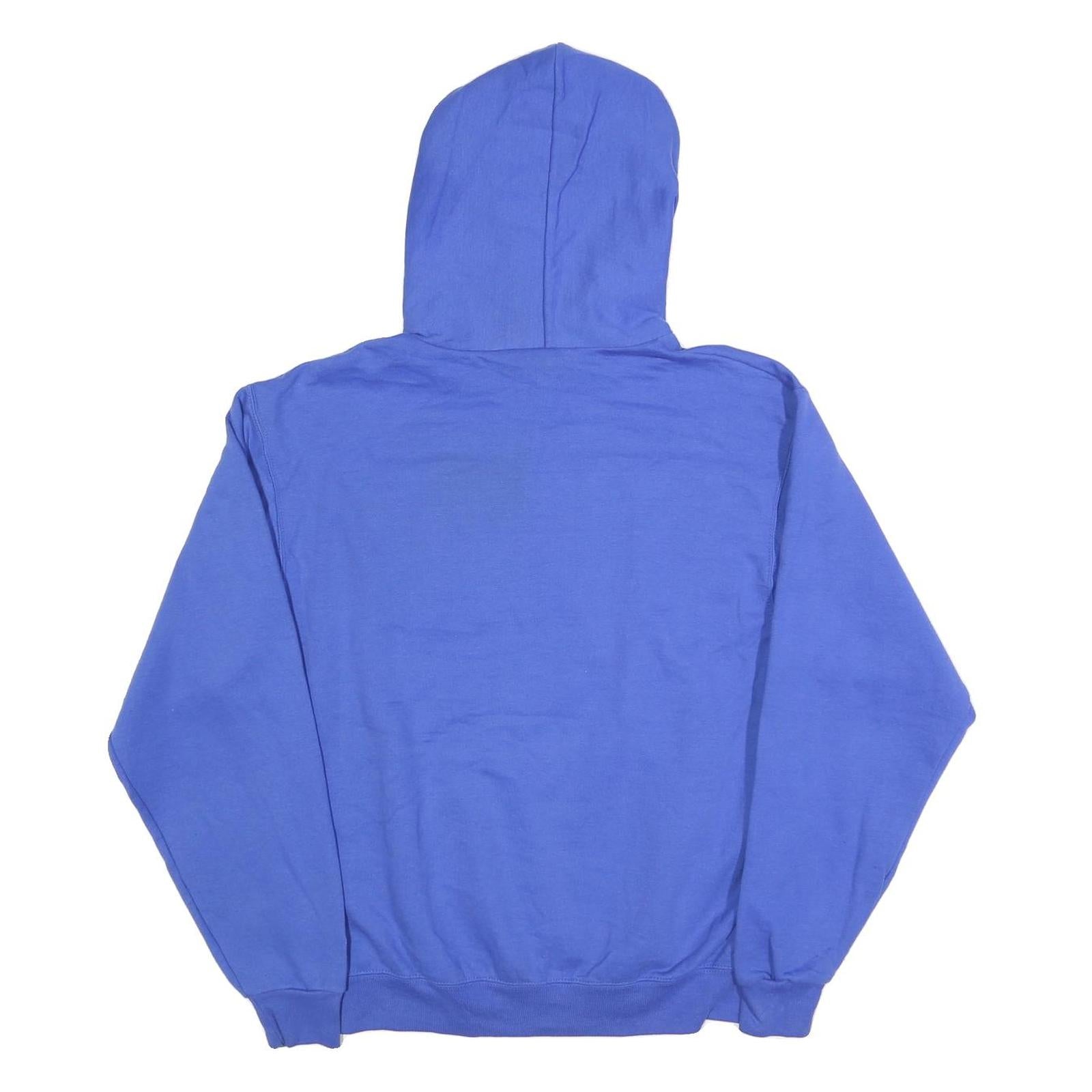 CHAMPION Mens Blue San Jose State University Pullover Hoodie M Cotton Blend