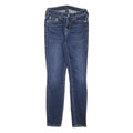 TRUE RELIGION Womens Slim Blue Denim Slim Jeans W25 L28 Classic Style
