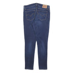LEVI'S 711 Womens Slim Blue Denim Medium W28 L28 Skinny Zip Jeans