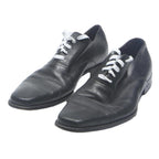 GUCCI Mens Leather Formal Shoes Black UK 9 Classic Elegant Lace-Up Dress
