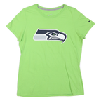 NIKE Womens Green Seattle Seahawks Graphic T-Shirt XL Short Sleeve Crew Neck