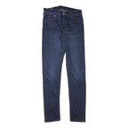 LEVI'S Mens Jeans Blue Slim Skinny Denim Dark W29 L31 Zip Cotton Blend