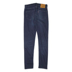 LEVI'S Mens Jeans Blue Slim Skinny Denim Dark W29 L31 Zip Cotton Blend