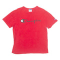 CHAMPION Mens T-Shirt Red M