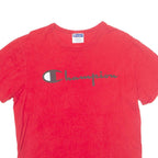 CHAMPION Mens T-Shirt Red M