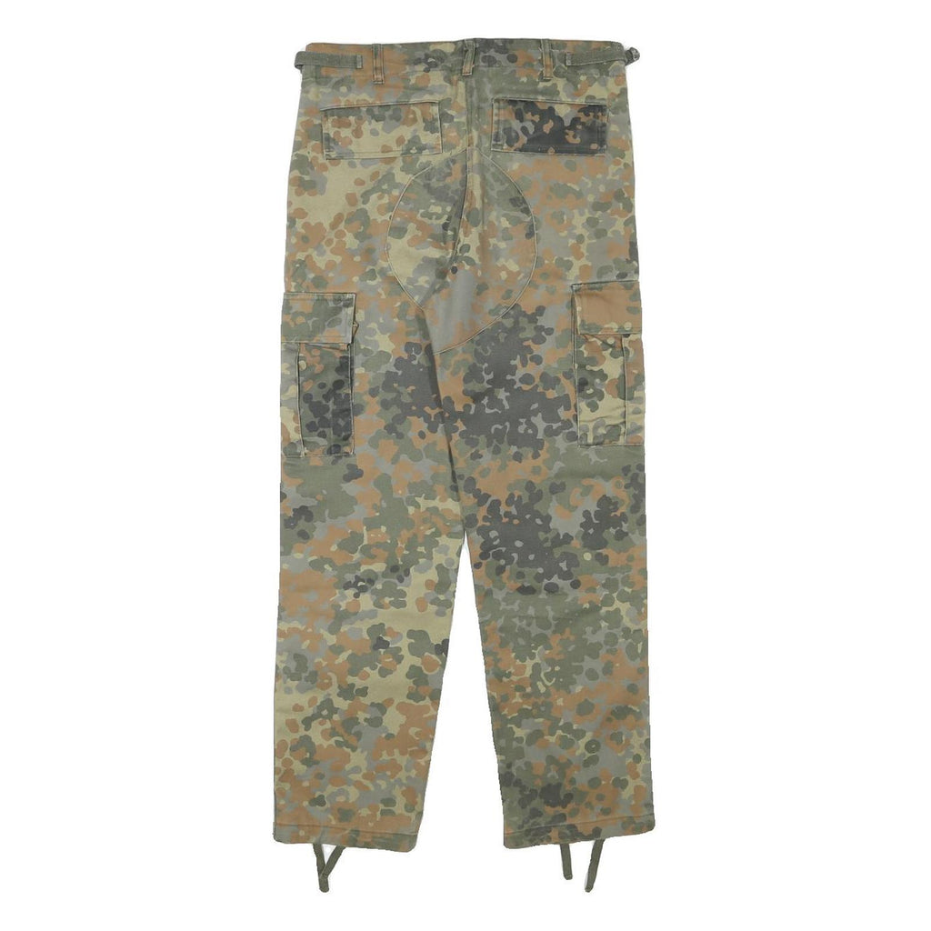 MIL-TEC Womens Cotton Blend Camouflage Regular Fit Cargo Trousers W28 L25