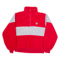 ELLIOTT BAY Mens Fleece Red Tight Knit M