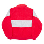 ELLIOTT BAY Mens Fleece Red Tight Knit M