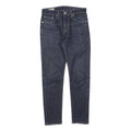 LEVI'S 512 Big E Mens Jeans Blue Slim Skinny Denim Dark W29 L30 Zip Cotton Blend