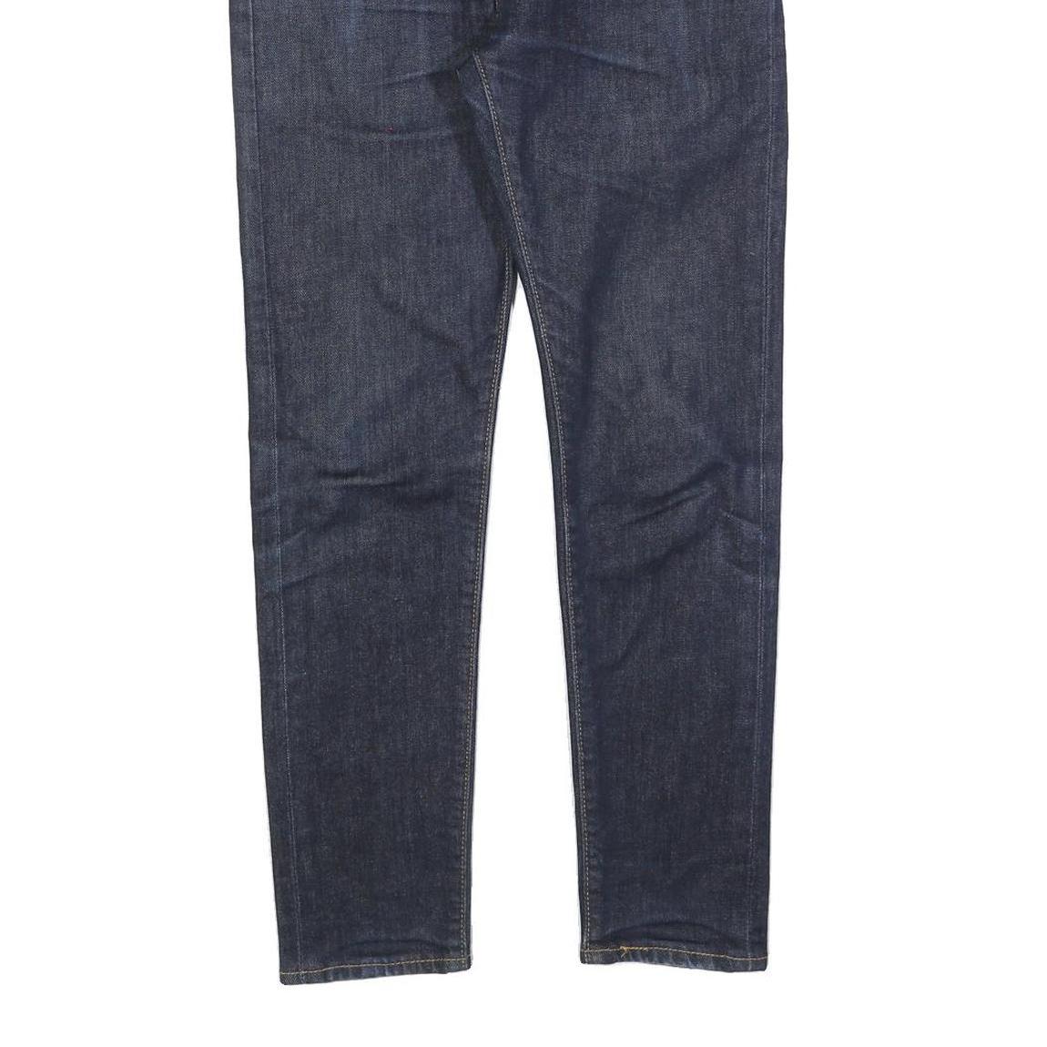 LEVI'S 512 Big E Mens Jeans Blue Slim Skinny Denim Dark W29 L30 Zip Cotton Blend