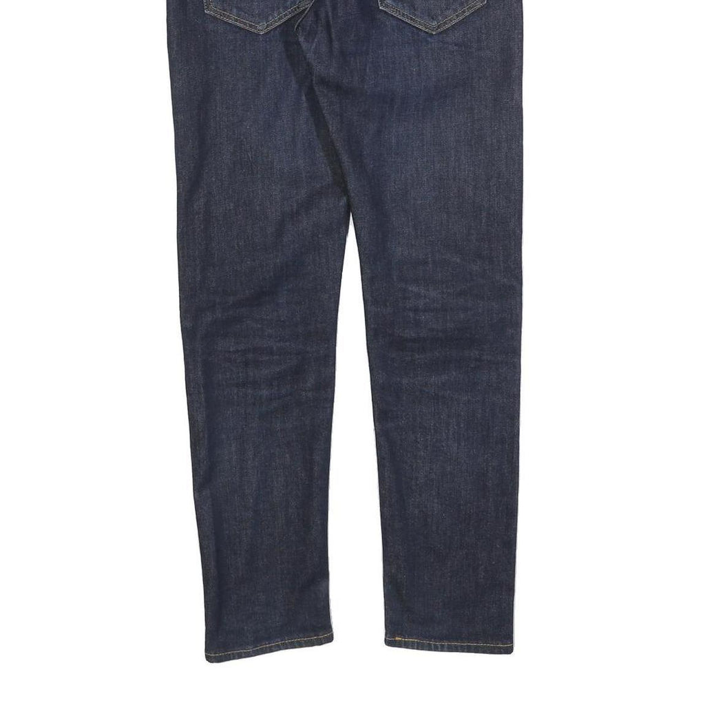 LEVI'S 512 Big E Mens Jeans Blue Slim Skinny Denim Dark W29 L30 Zip Cotton Blend