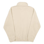 Mens Beige Cotton Blend Sweatshirt Pullover M High Neck Montreal Canada