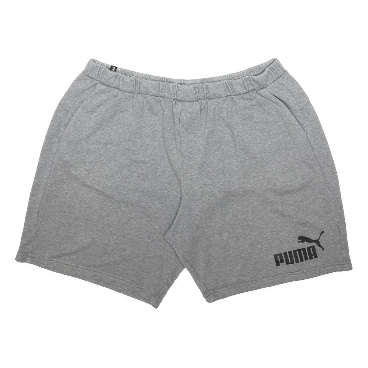 PUMA Mens Shorts Grey Casual 3XL W37 Drawstring Comfortable Sportswear