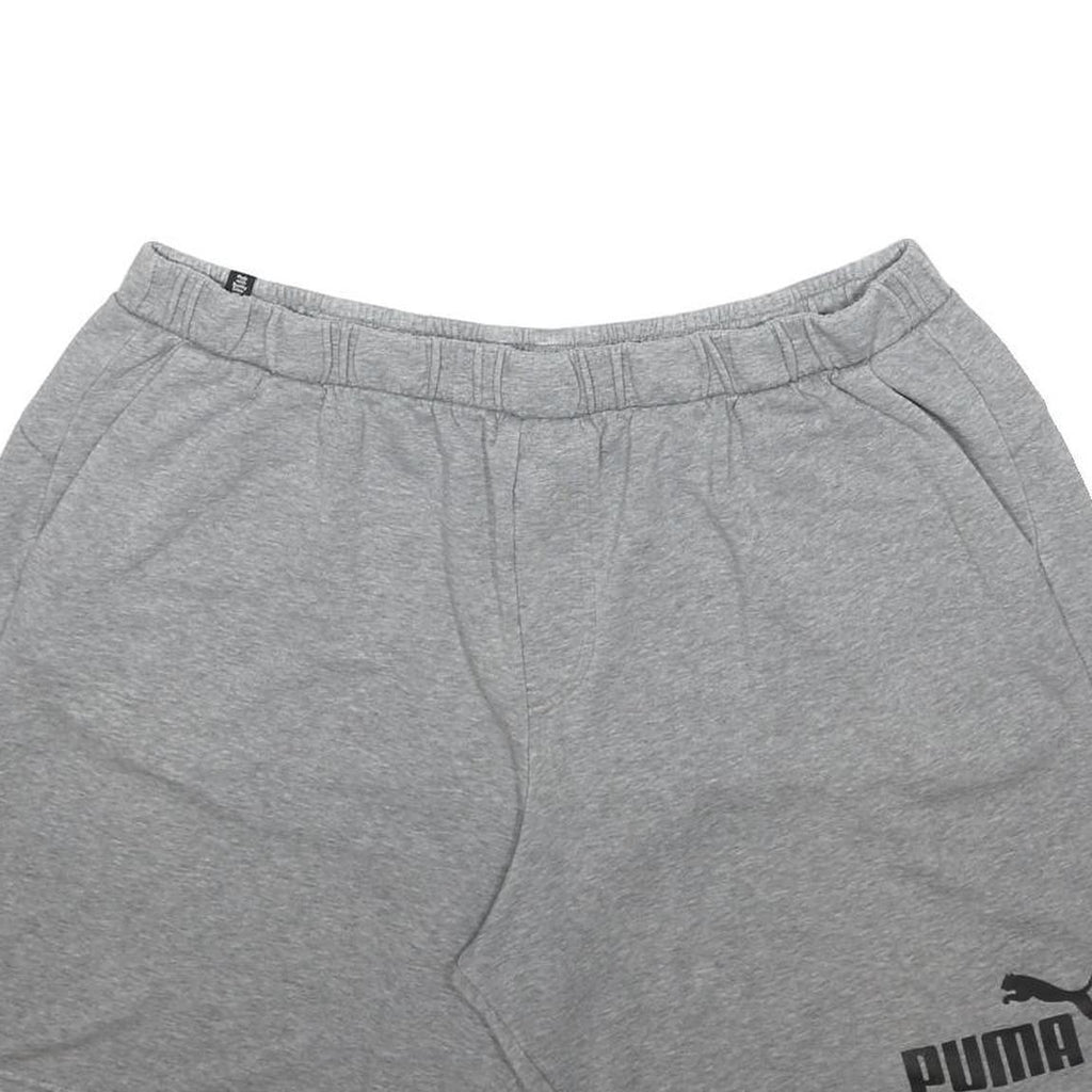 PUMA Mens Shorts Grey Casual 3XL W37 Drawstring Comfortable Sportswear