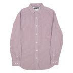 BANANA REPUBLIC Mens Shirt Maroon Gingham Long Sleeve M