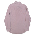 BANANA REPUBLIC Mens Shirt Maroon Gingham Long Sleeve M