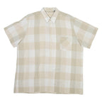 SCHILD Mens Shirt Beige Check L