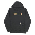CARHARTT Mens Black Shell Lubricants Operations Hoodie M Workwear Casual