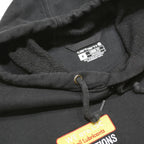 CARHARTT Mens Black Shell Lubricants Operations Hoodie M Workwear Casual