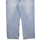 LEVI'S 751 02 Mens Jeans Blue Regular Straight Denim Light W38 L26 Vintage Style