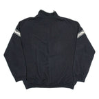 E.B COMPANY Mens Sweatshirt Black 1/4 Zip M