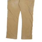 DICKIES Mens Cotton Blend Beige Regular Straight Trousers W38 L30 Workwear