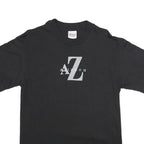 HANES Mens Black Arizona Graphic T-Shirt M Short Sleeve Crew Neck Cotton