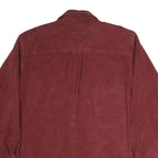 MOOSE AND CREEK Mens Maroon Shirt XL Button Front Cotton Pockets Casual