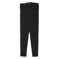 DIESEL Womens Jeans Black Slim Skinny Denim W25 L26 Stylish Zip Closure