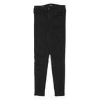 DIESEL Womens Jeans Black Slim Skinny Denim W25 L26 Stylish Zip Closure