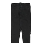 DIESEL Womens Jeans Black Slim Skinny Denim W25 L26 Stylish Zip Closure
