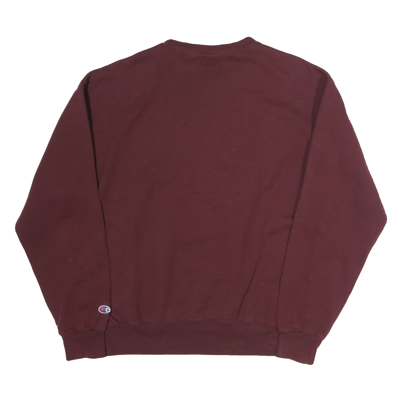 CHAMPION Mens Maroon College Of Charleston Crew Neck L Cotton Sweatshirt