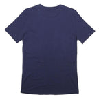 ELLESSE Mens Navy Blue Graphic T-Shirt S Short Sleeve Crew Neck Logo Print