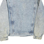 LEVI'S Womens Blue Denim Jacket L Cotton Blend Button Closure Classic