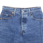 LEVI'S Cut Off Womens Denim Shorts Blue M W26