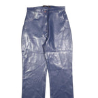 CI CA DO Womens Regular Navy Blue Polyester Blend Trousers W26 L32 Zip Comfort