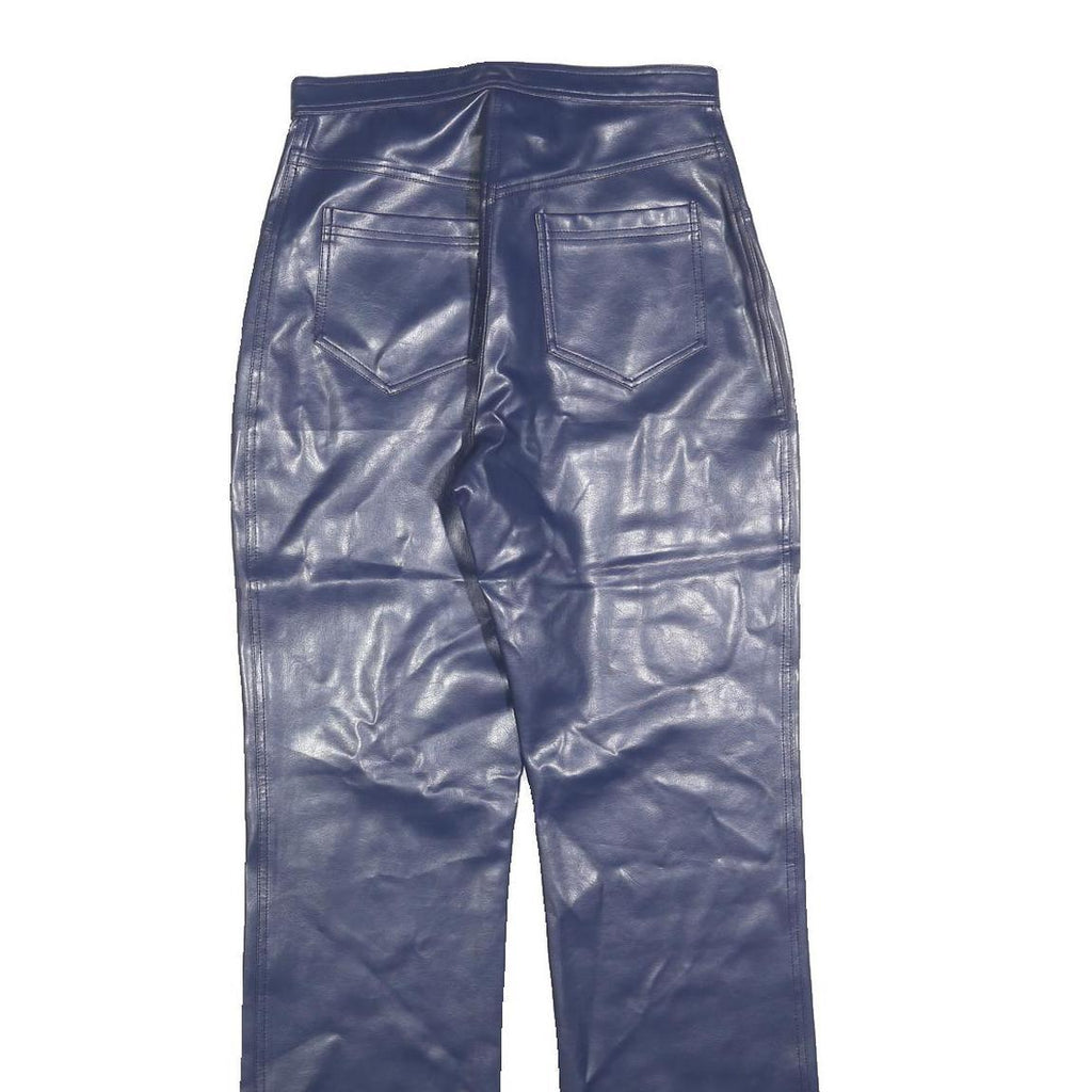 CI CA DO Womens Regular Navy Blue Polyester Blend Trousers W26 L32 Zip Comfort