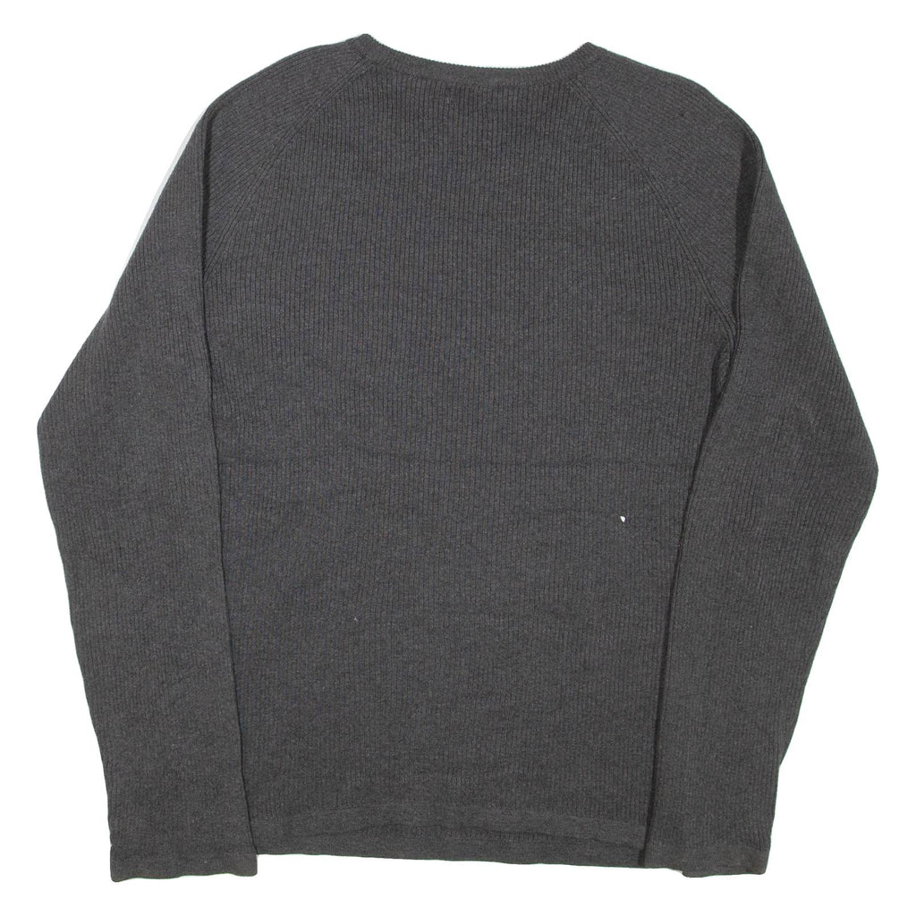CALVIN KLEIN Mens Jumper Grey Tight Knit XL