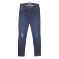 LEVI'S 711 Skinny Womens Jeans Blue Regular Skinny Denim Medium W26 L30