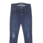 LEVI'S 711 Skinny Womens Jeans Blue Regular Skinny Denim Medium W26 L30