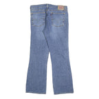 LEVI'S 518 Womens Jeans Blue Regular Bootcut Denim Medium W32 L30 Classic Fit