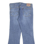 LEVI'S 518 Womens Jeans Blue Regular Bootcut Denim Medium W32 L30 Classic Fit