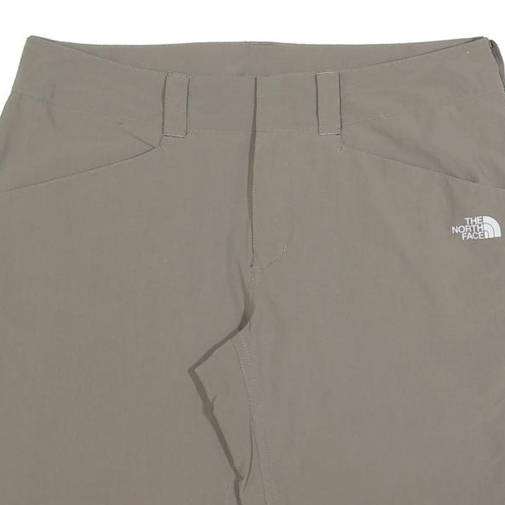 THE NORTH FACE Womens Shorts Beige Casual M W32 Lightweight Hiking Outdoor