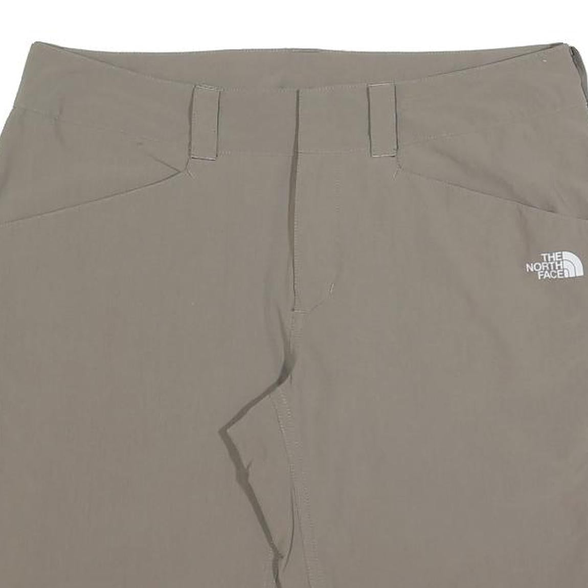 THE NORTH FACE Womens Shorts Beige Casual M W32 Lightweight Hiking Outdoor