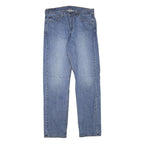 LEVI'S Mens Regular Blue Denim Classic Fit Jeans W33 L32 Zip Closure