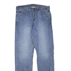 LEVI'S Mens Regular Blue Denim Classic Fit Jeans W33 L32 Zip Closure